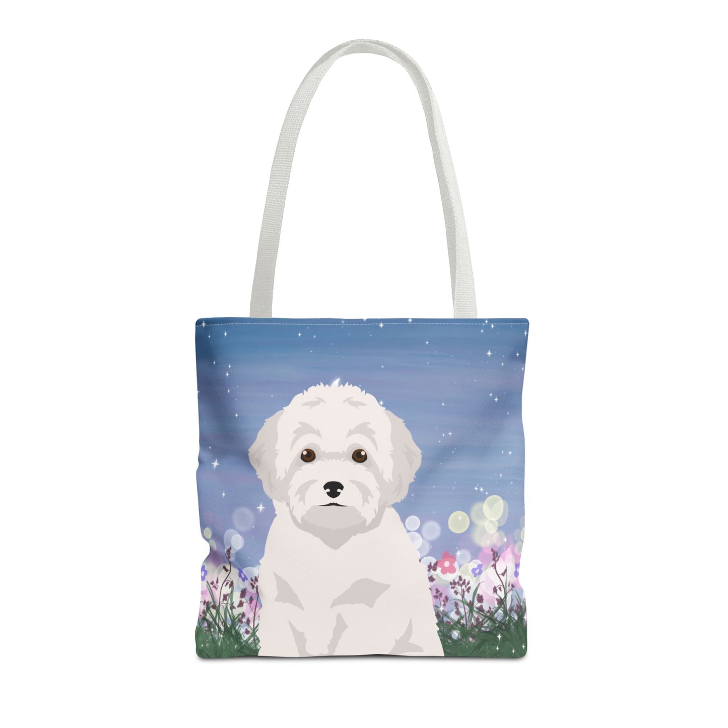 Toy Poodle Dog Tote Bag 16x16