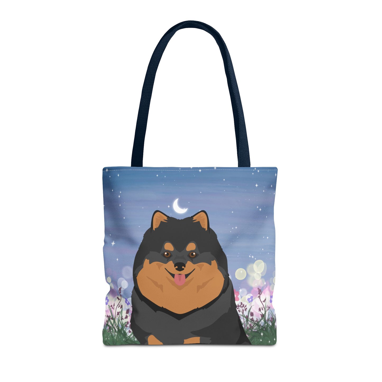 Pomeranian Dog Tote Bag 16x16