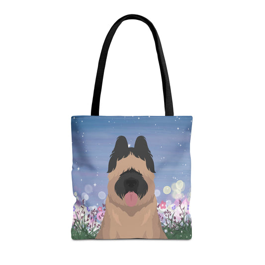 Briard Dog Tote Bag 16x16