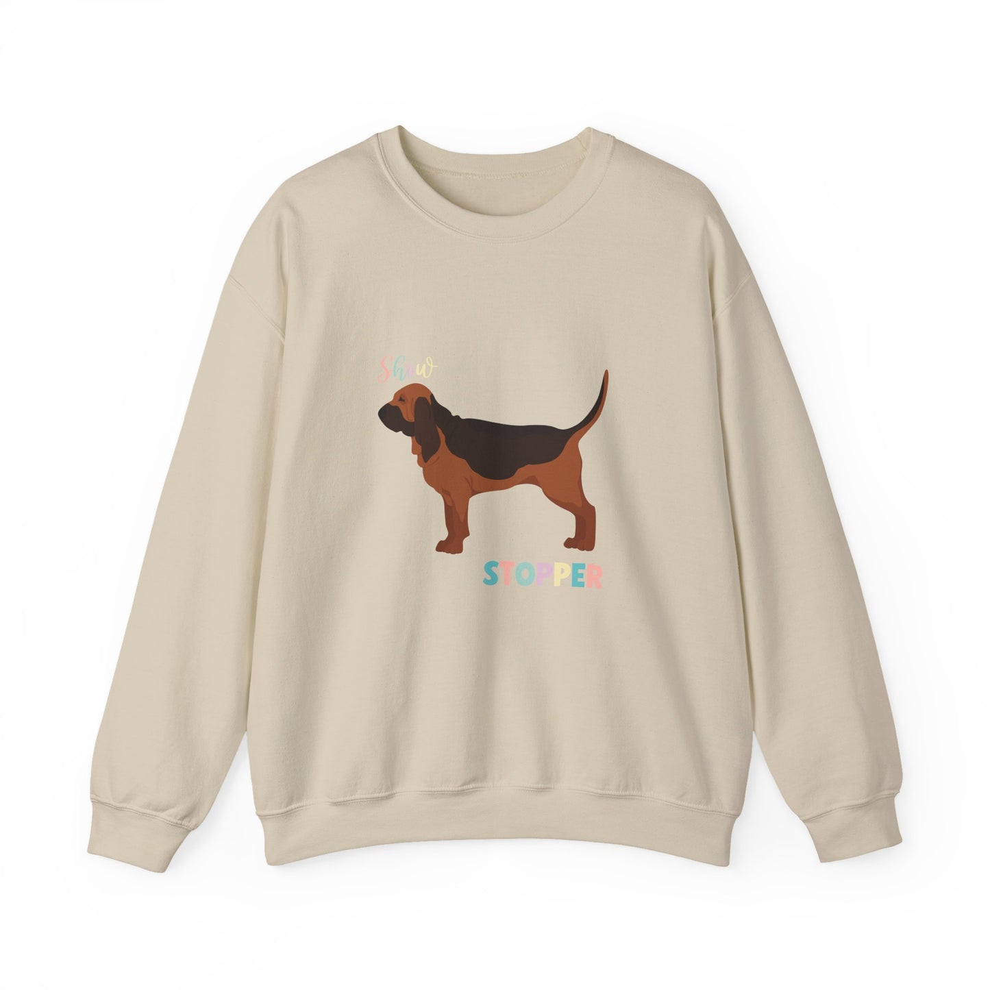 Bloodhound Dog Unisex Heavy Blend Crewneck Sweatshirt