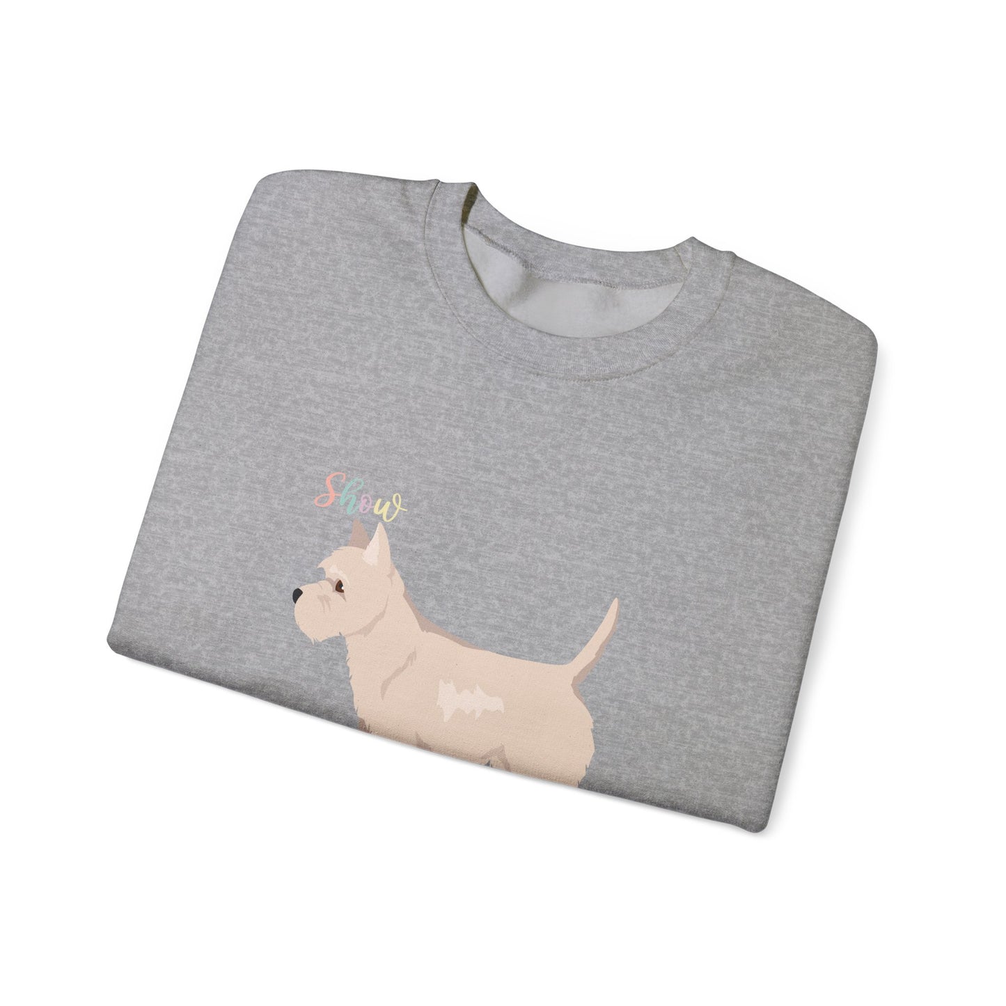 West Highland White Terrier Dog Unisex Heavy Blend Crewneck Sweatshirt
