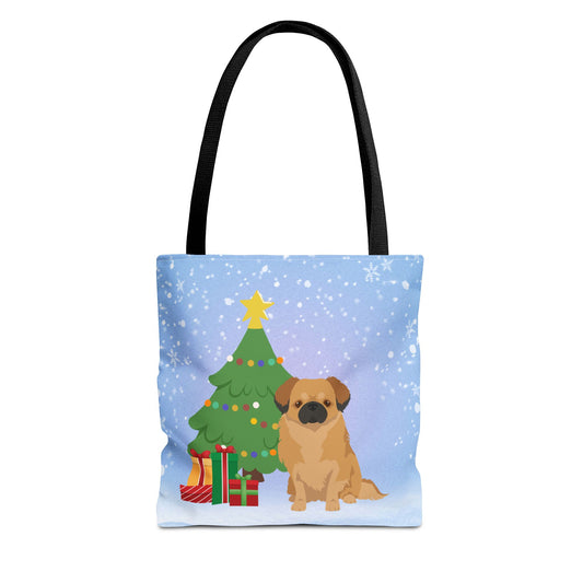 Tibetan Spaniel Dog Tote Bag, Dog Mom Gift