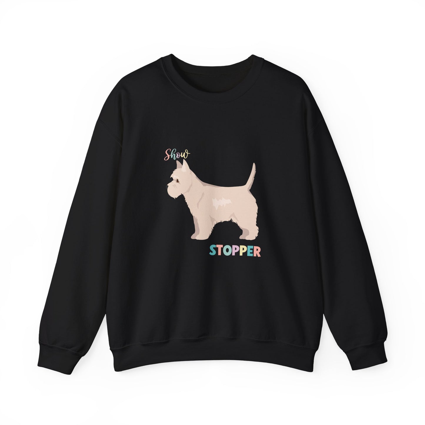 West Highland White Terrier Dog Unisex Heavy Blend Crewneck Sweatshirt