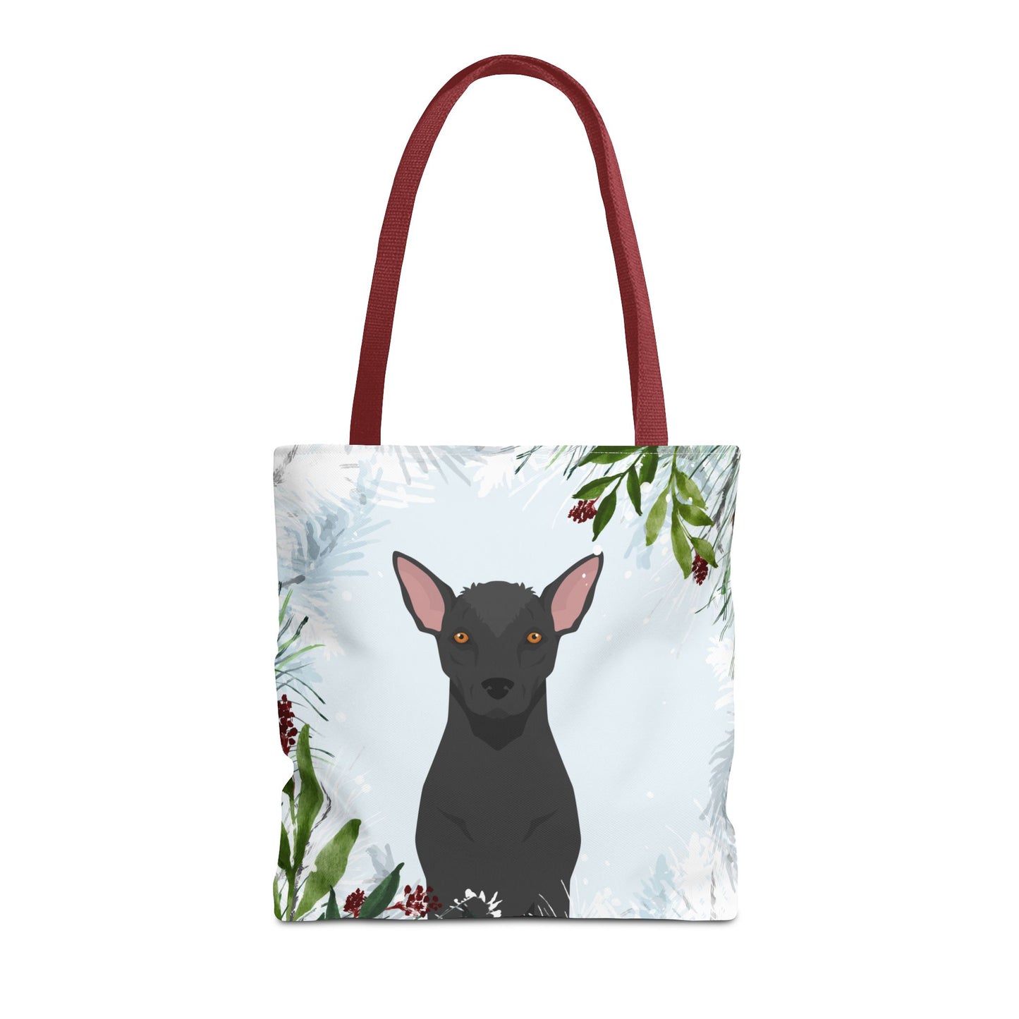 Xoloitzcuintli Dog Christmas Holiday Tote Bag 16x16