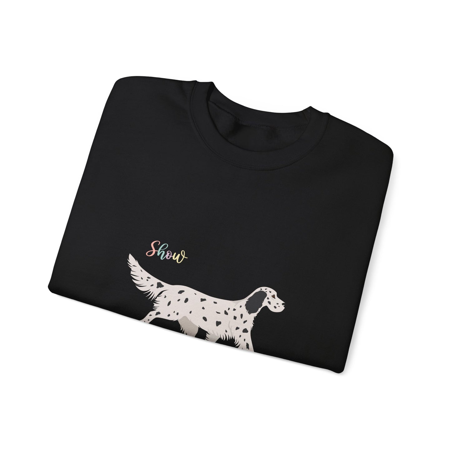 English Setter Dog Unisex Heavy Blend Crewneck Sweatshirt