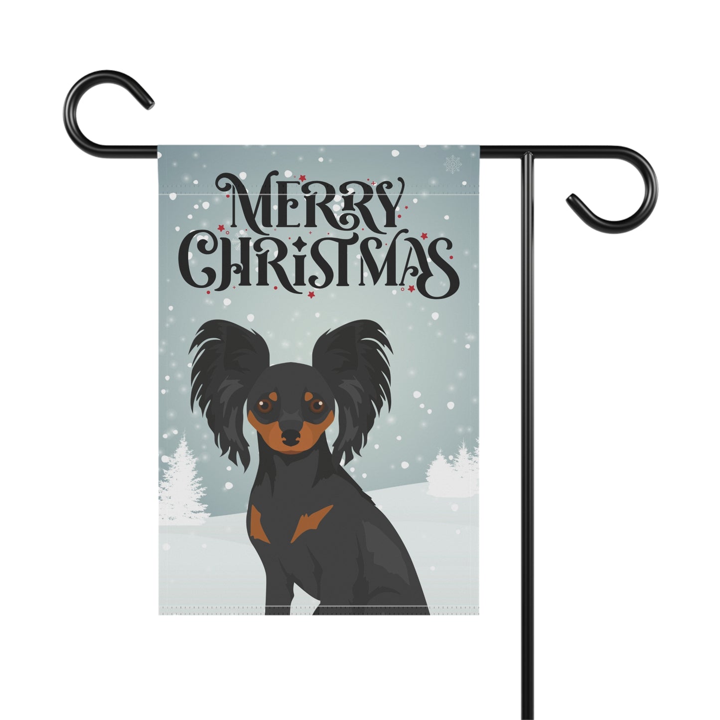 Russian Toy Dog Garden Flag