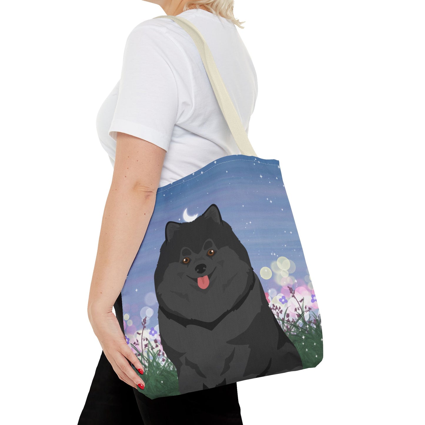 Pomeranian Dog Tote Bag 16x16