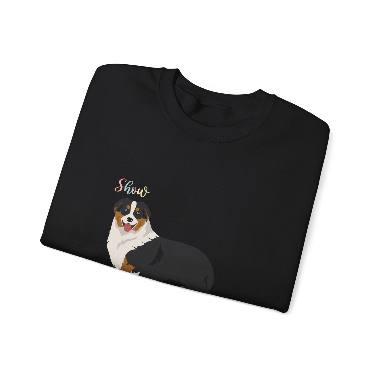 Australian Shepherd Dog Unisex Heavy Blend Crewneck Sweatshirt