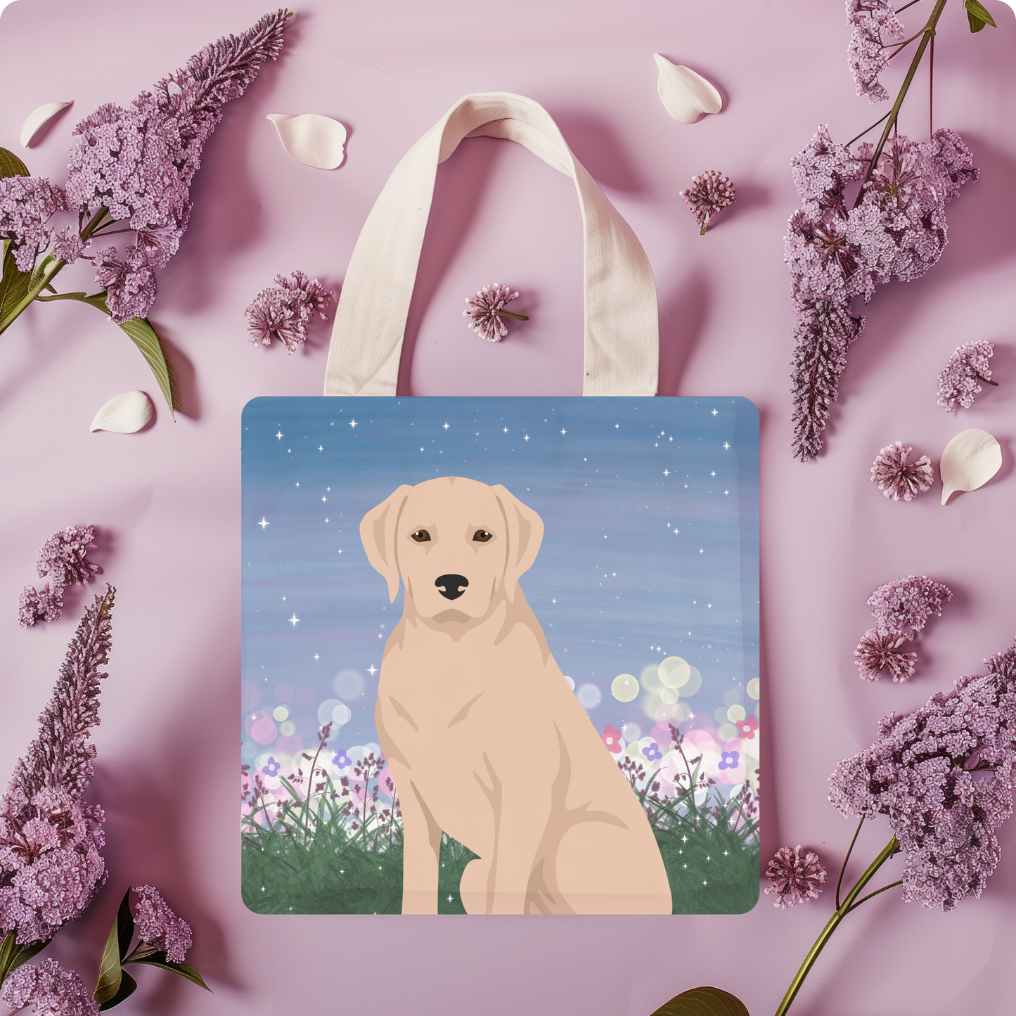 Labrador Retriever Dog Tote Bag 13x13