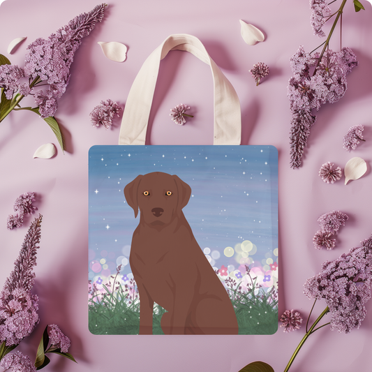 Labrador Retriever Dog Tote Bag 13x13