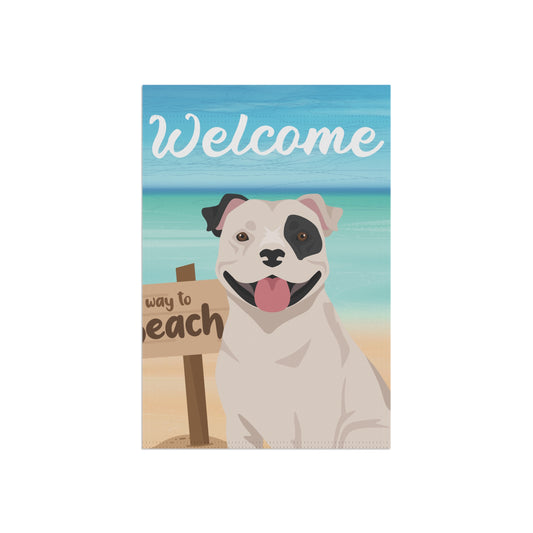 Staffordshire Bull Terrier Dog Garden Flag
