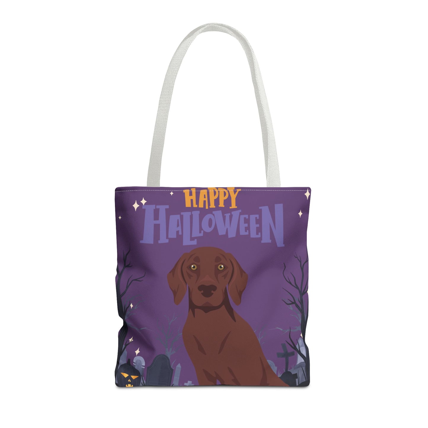 German Shorthaired Pointer Dog Happy Halloween Tote Bag 16x16