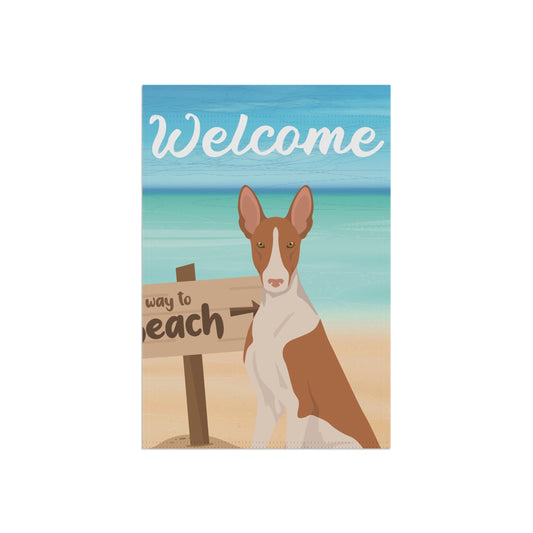 Ibizan Hound Dog Garden Flag
