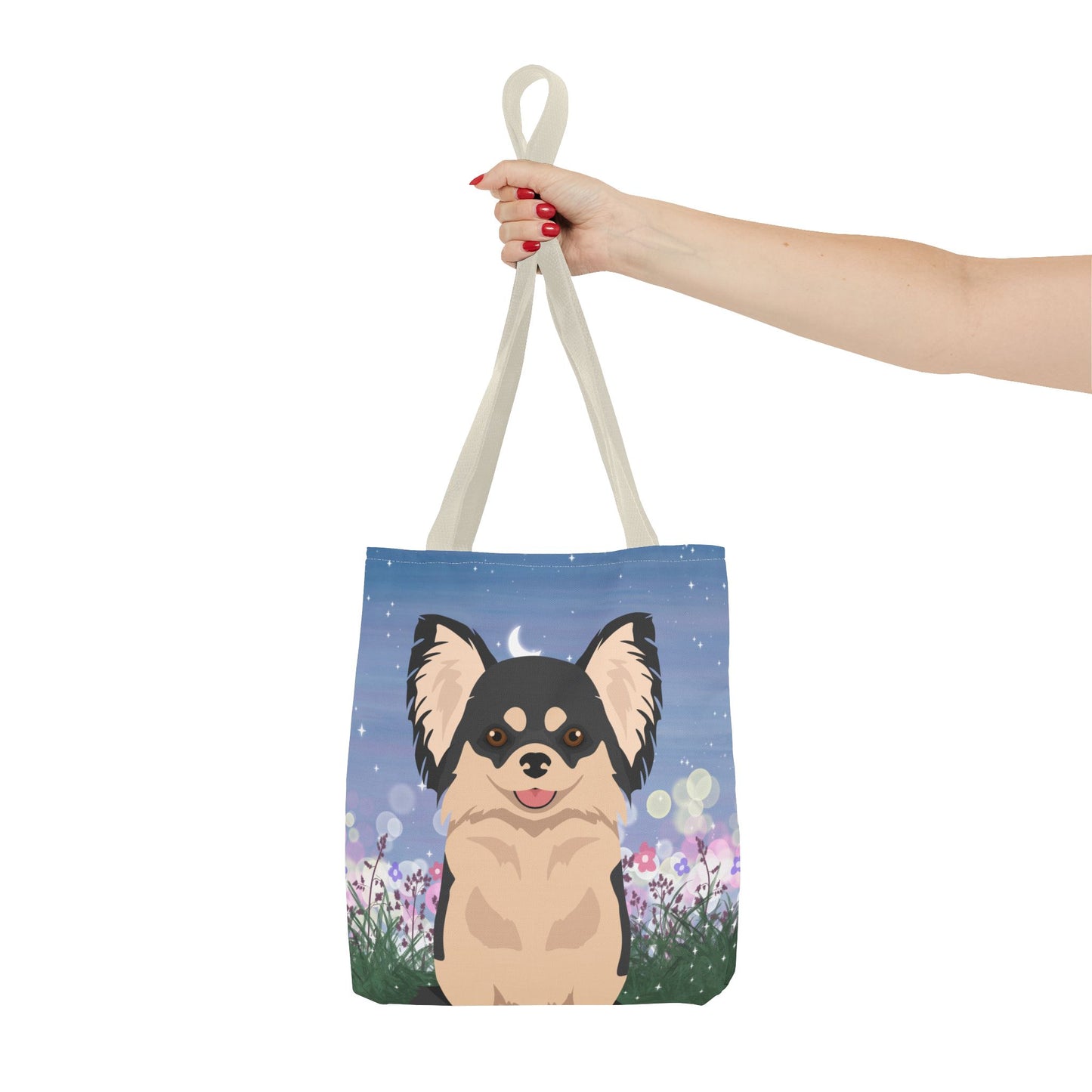 Chihuahua Dog Tote Bag 13x13