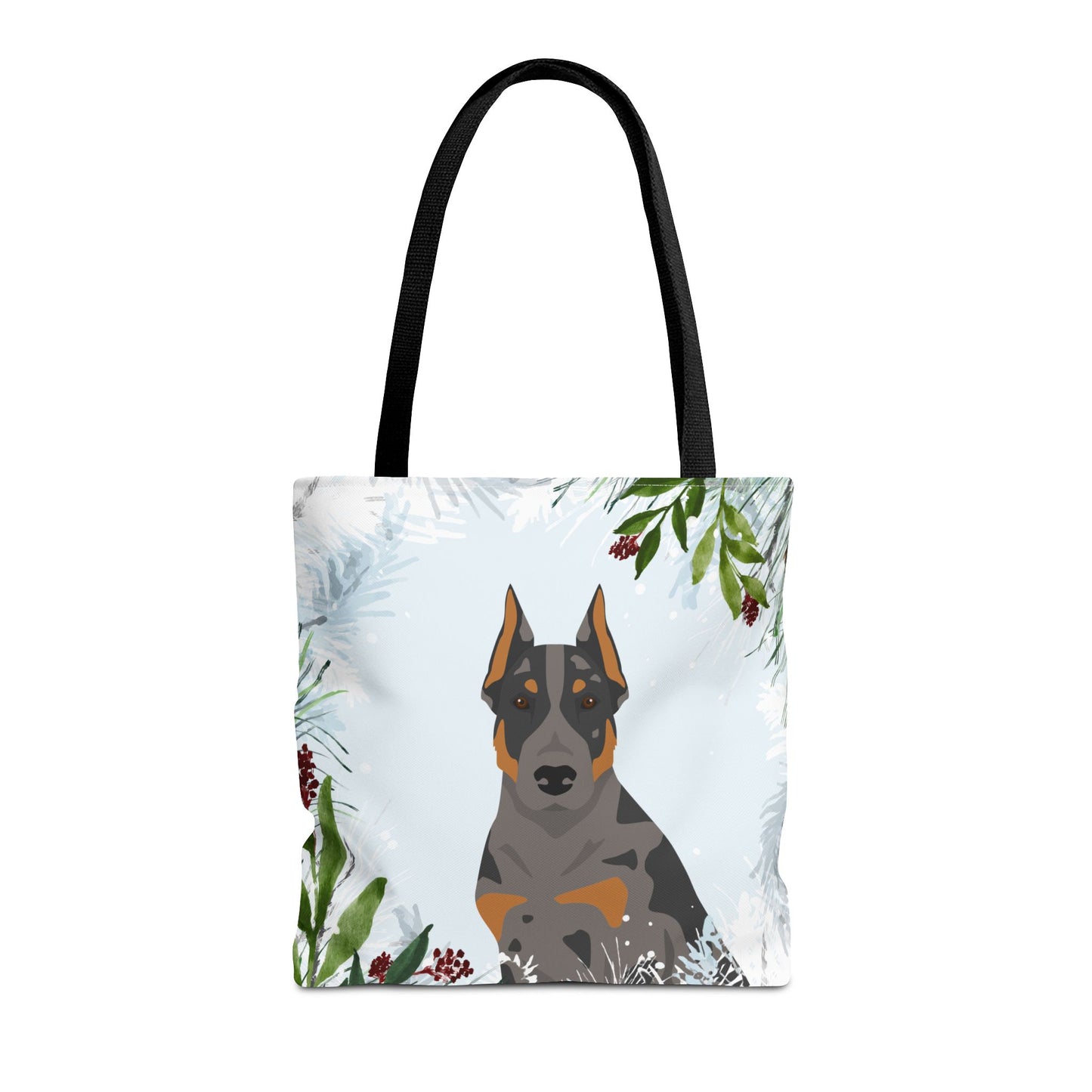 Beauceron Dog Christmas Holiday Tote Bag 16x16