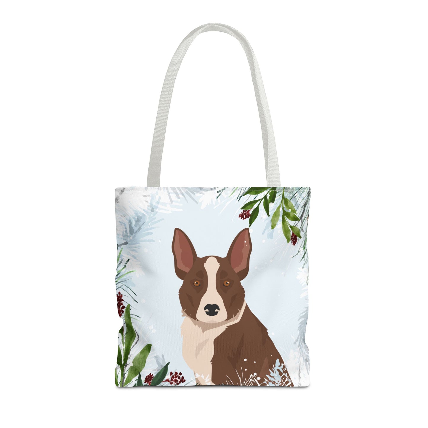 McNab Dog Christmas Holiday Tote Bag 16x16