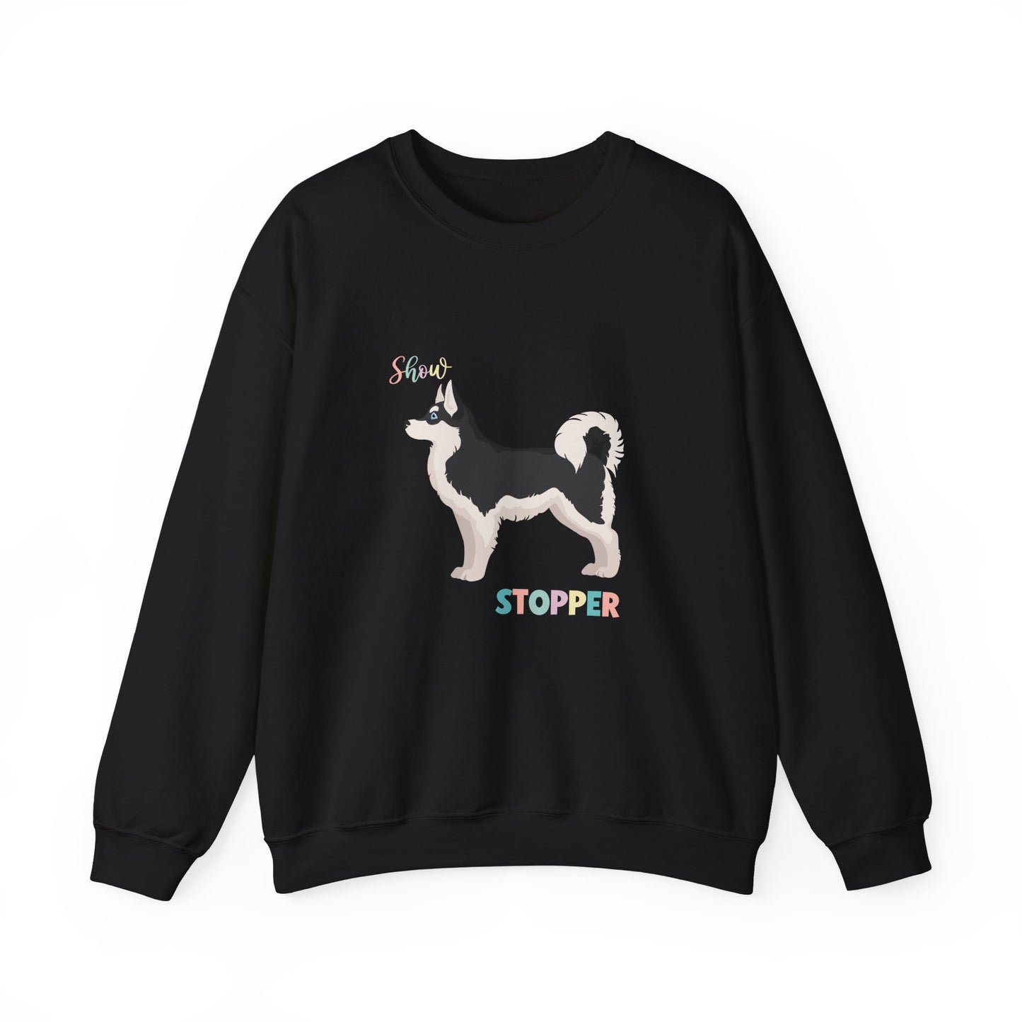 Alaskan Klee Kai Dog Unisex Heavy Blend Crewneck Sweatshirt