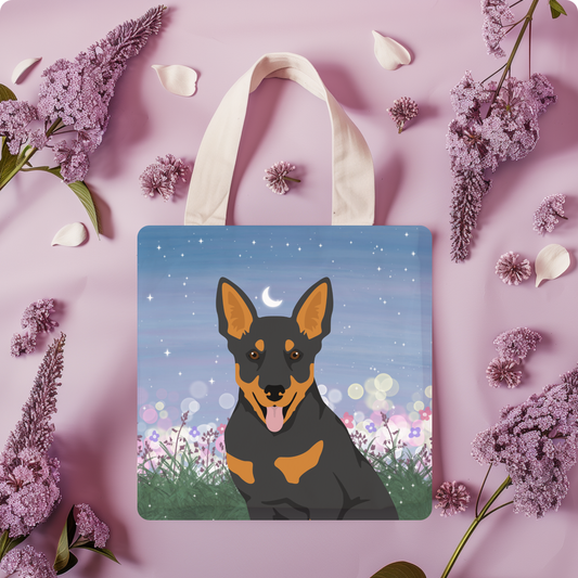 Lancashire Heeler Dog Tote Bag 13x13