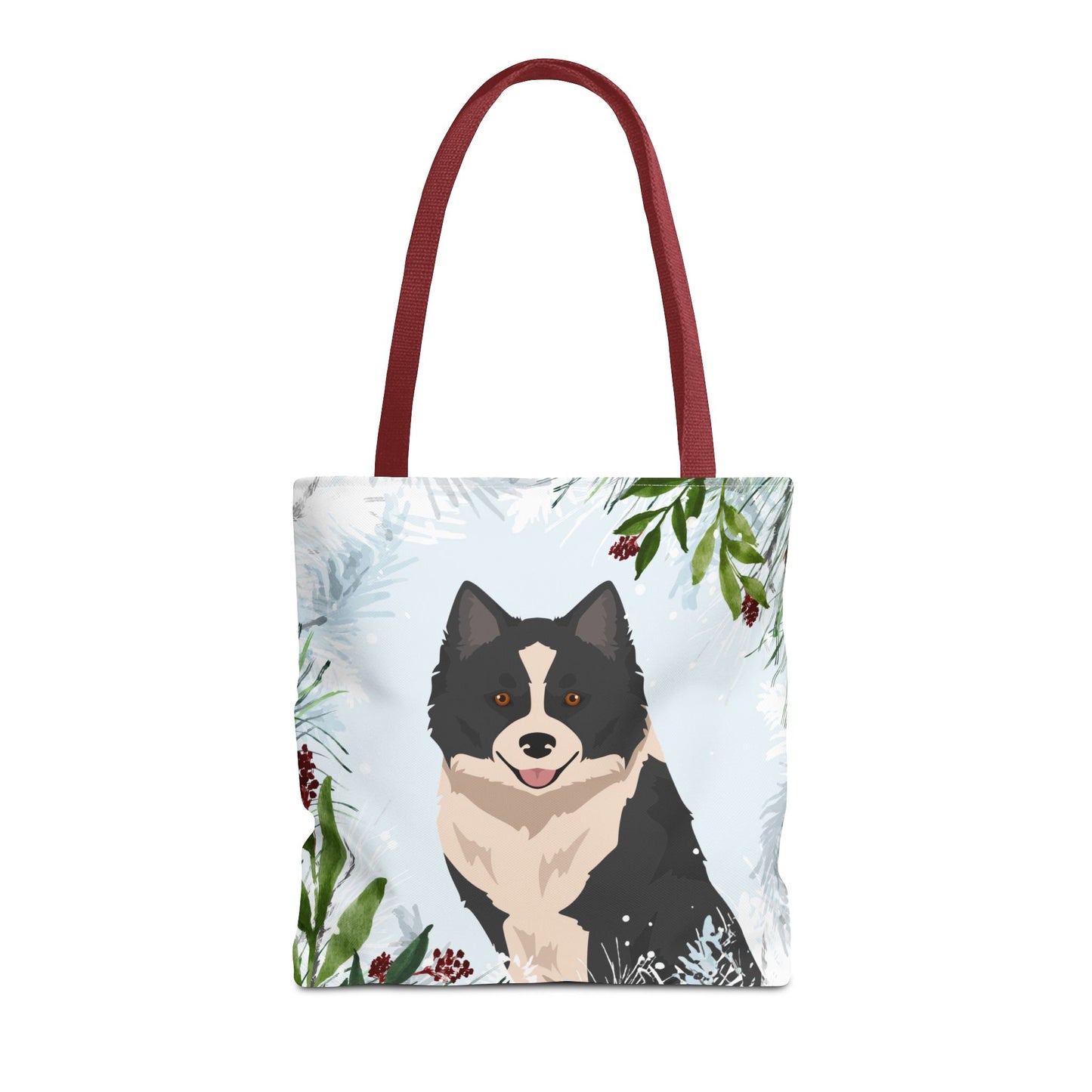 Nenets Herding Laika Dog Christmas Holiday Tote Bag 16x16
