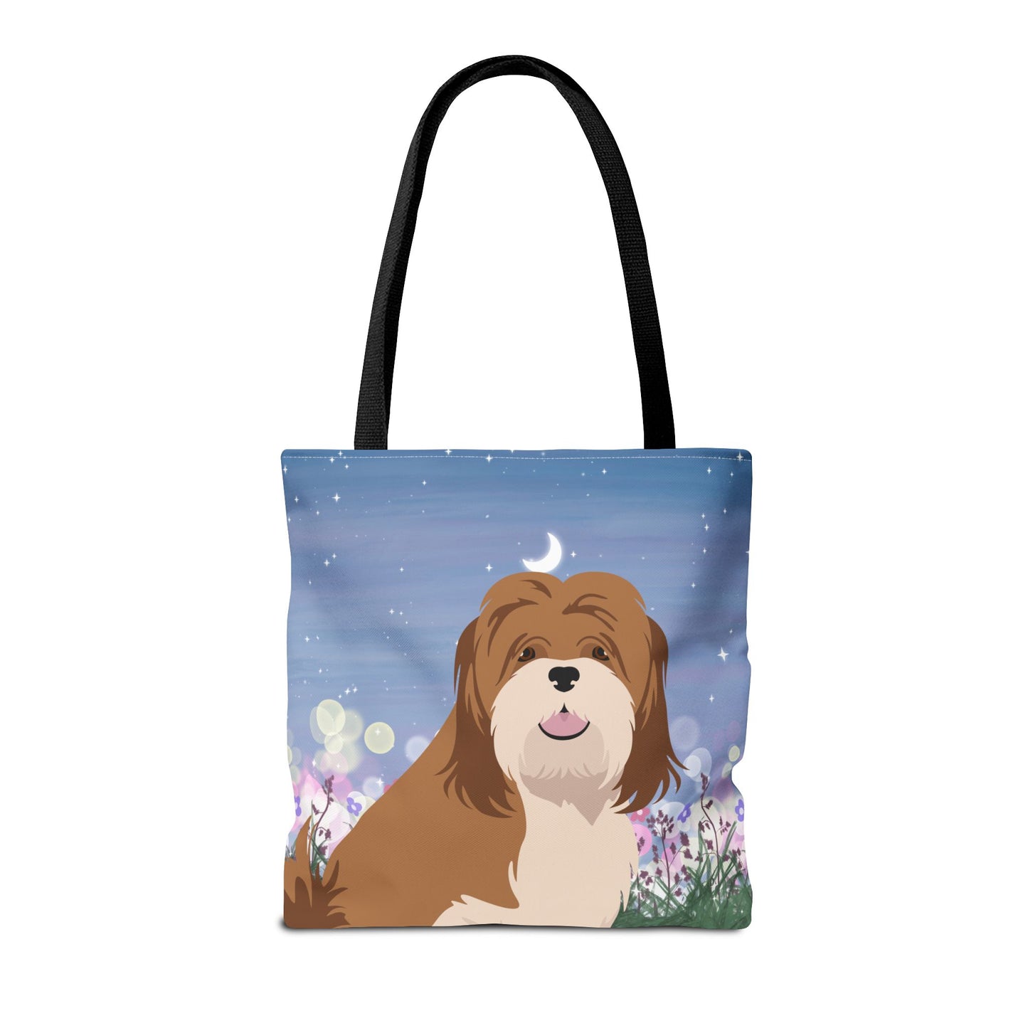 Lhasa Apso Dog Tote Bag 16x16