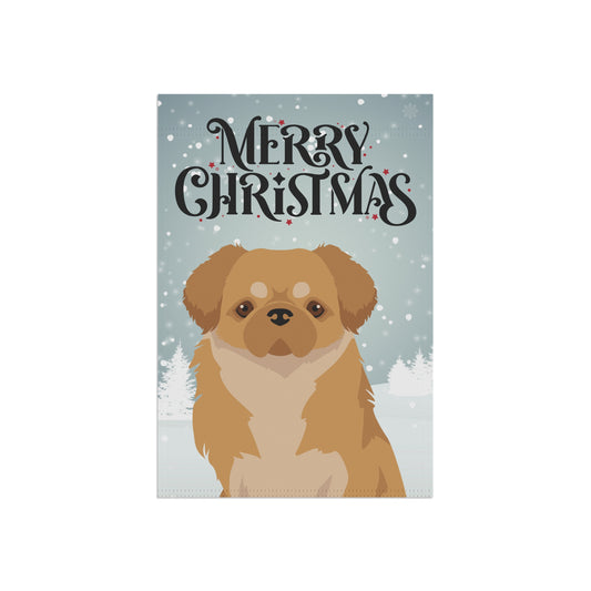 Tibetan Spaniel Dog Garden Flag