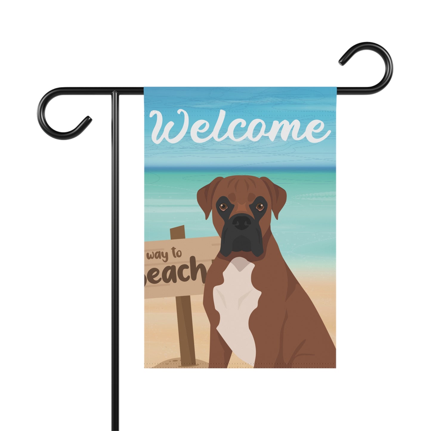 Boxer Dog Garden Flag