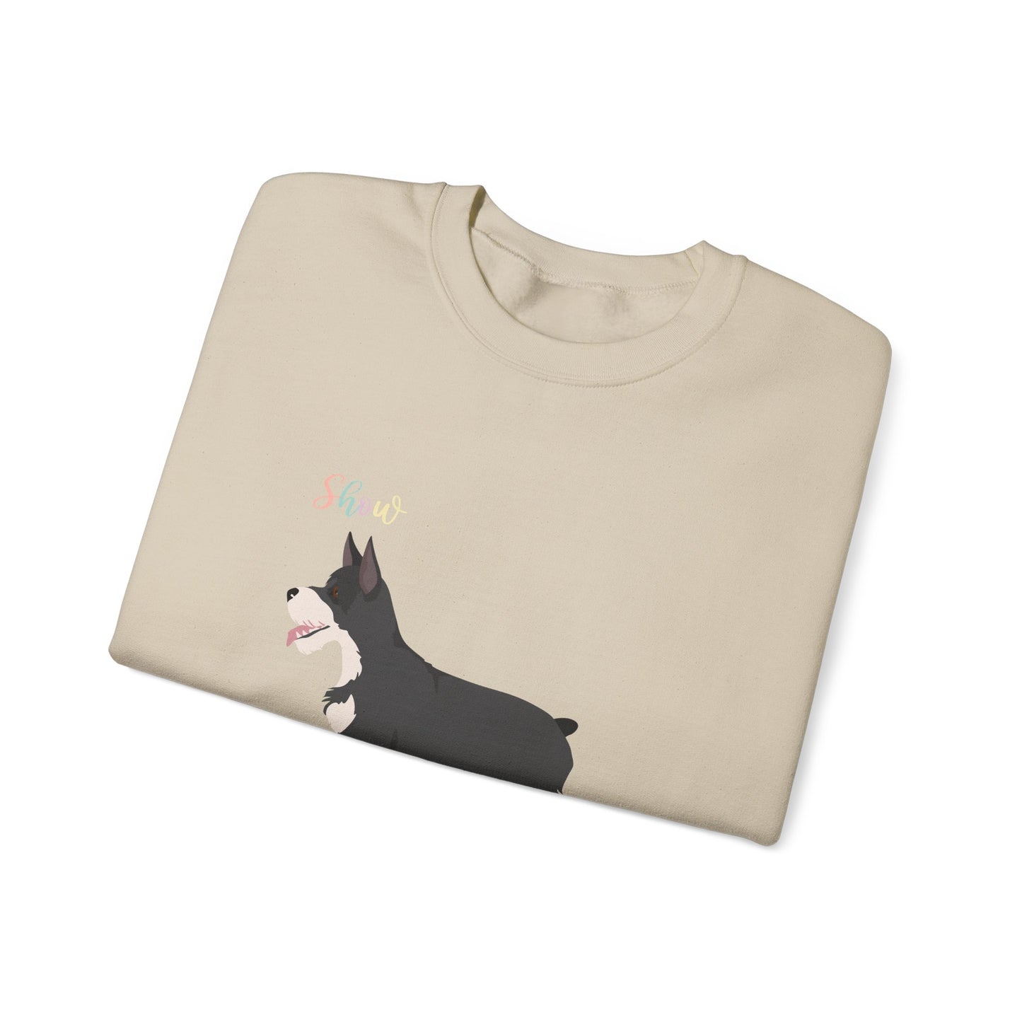 Schnauzer Dog Unisex Heavy Blend Crewneck Sweatshirt
