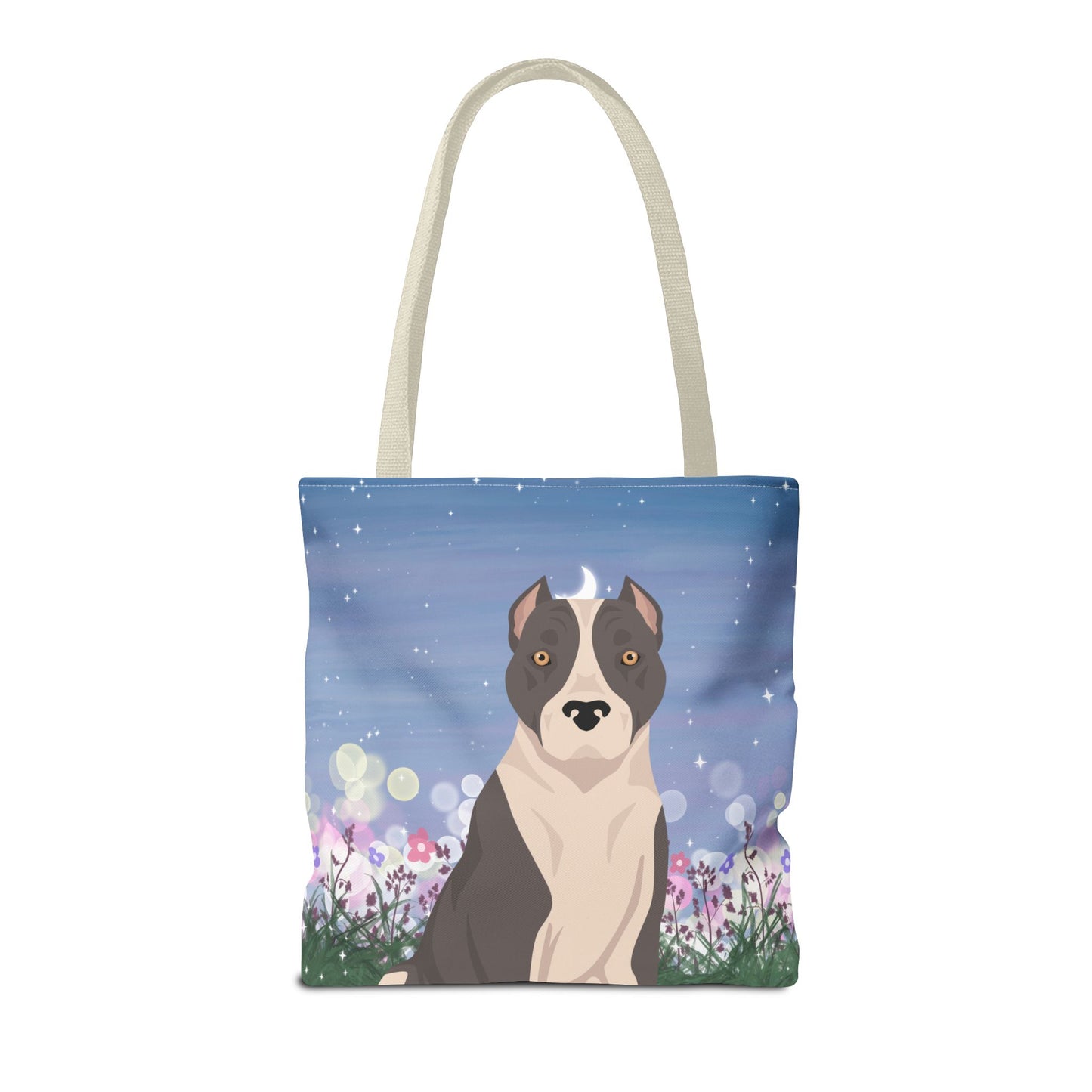 American Staffordshire Terrier Dog Tote Bag 16x16