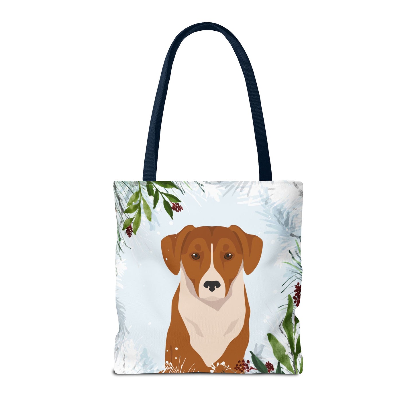Austrian Pinscher Dog Christmas Holiday Tote Bag 16x16