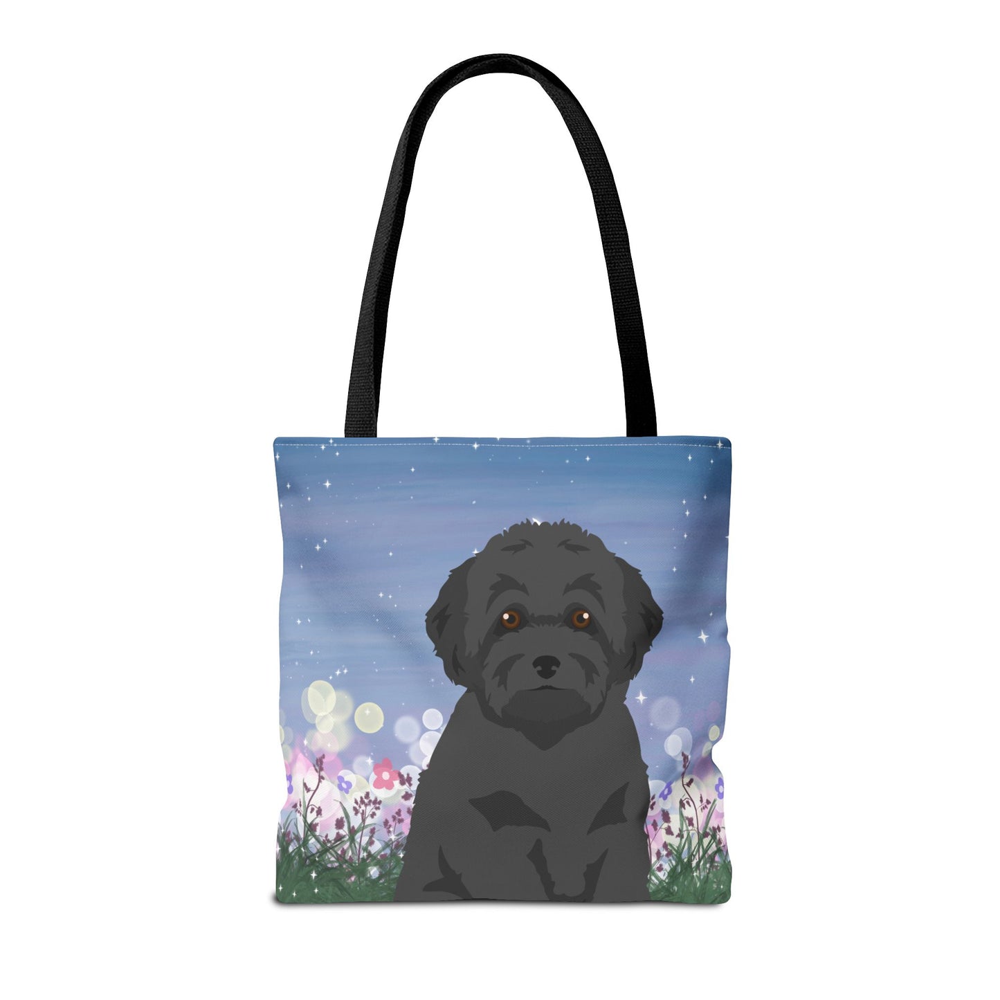 Toy Poodle Dog Tote Bag 16x16