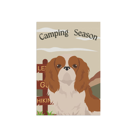 English Toy Spaniel Dog Camping Garden Flag