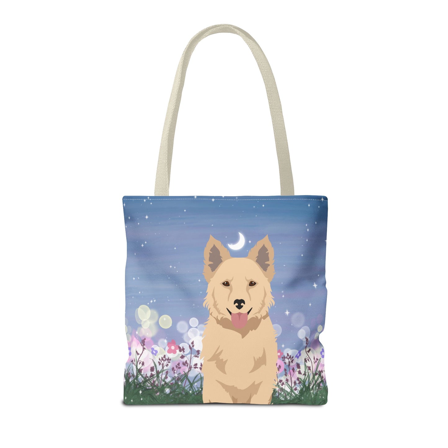 Mudi Dog Tote Bag 16x16