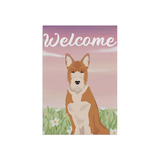 Portuguese Podengo Dog Welcome Garden Flag