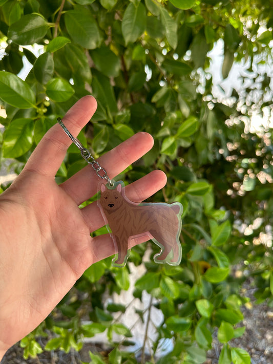 Donggyeongi Dog 2.5in Acrylic Keychain