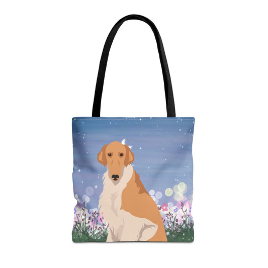 Borzoi Dog Tote Bag 16x16