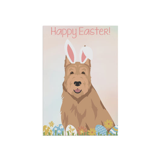 Berger Picard Dog Happy Easter Garden Flag
