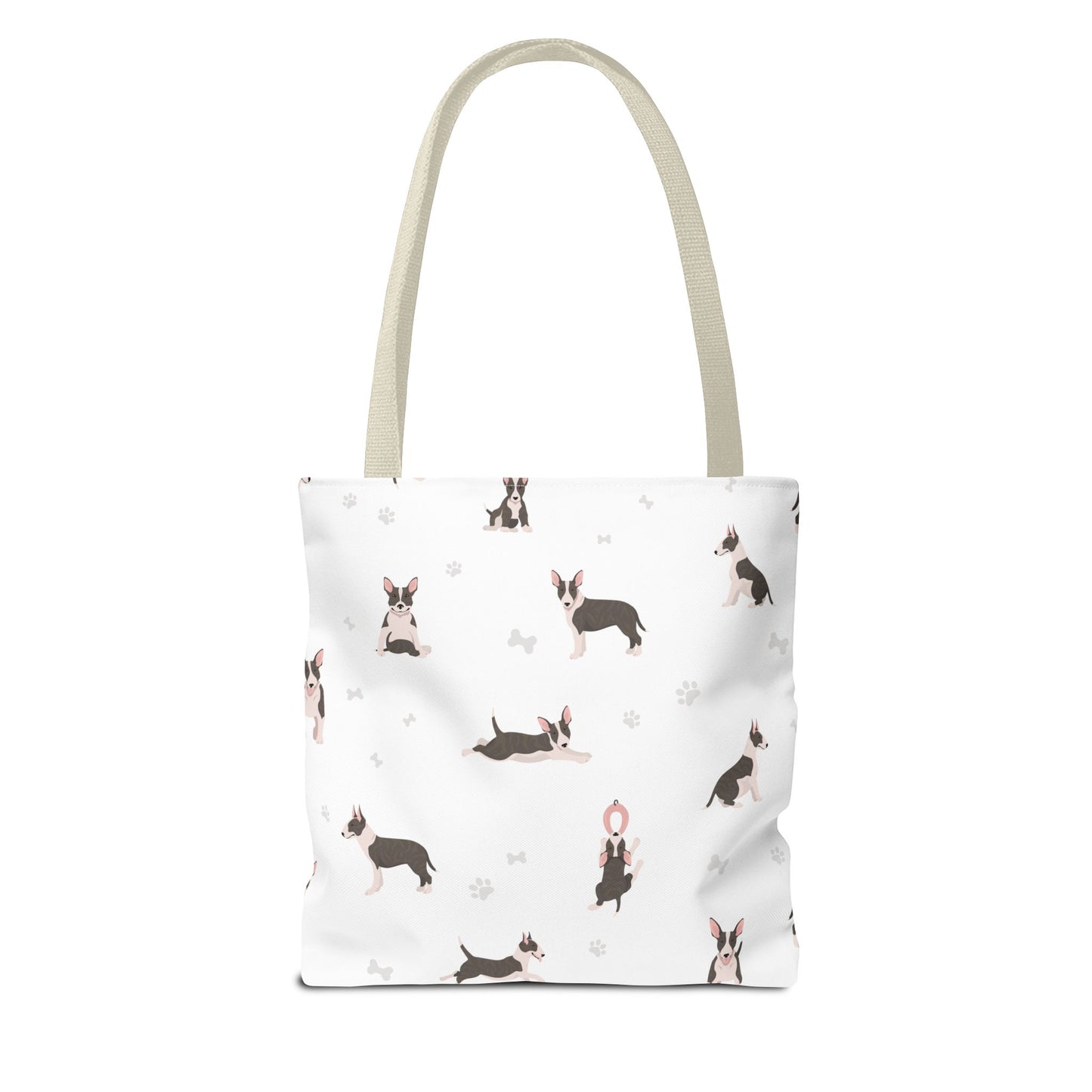 Bull Terrier Dog Tote Bag, Bull Terrier Dog Mom Gift