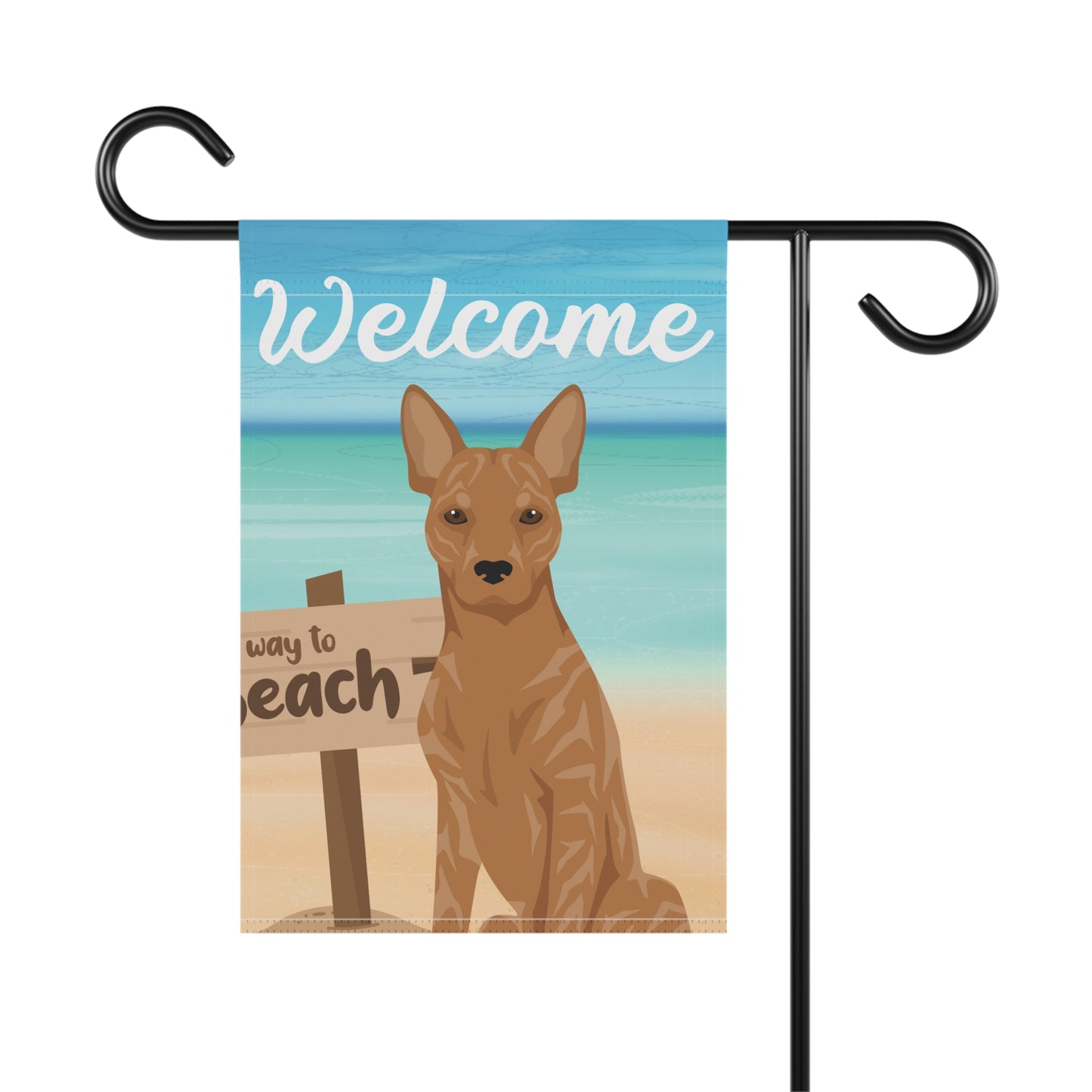 Telomian Dog Garden Flag