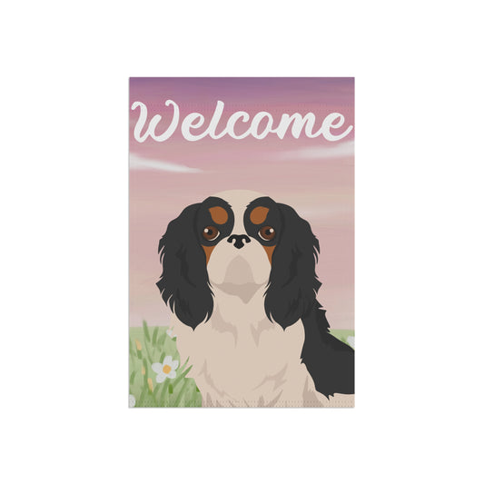 English Toy Dog Welcome Garden Flag