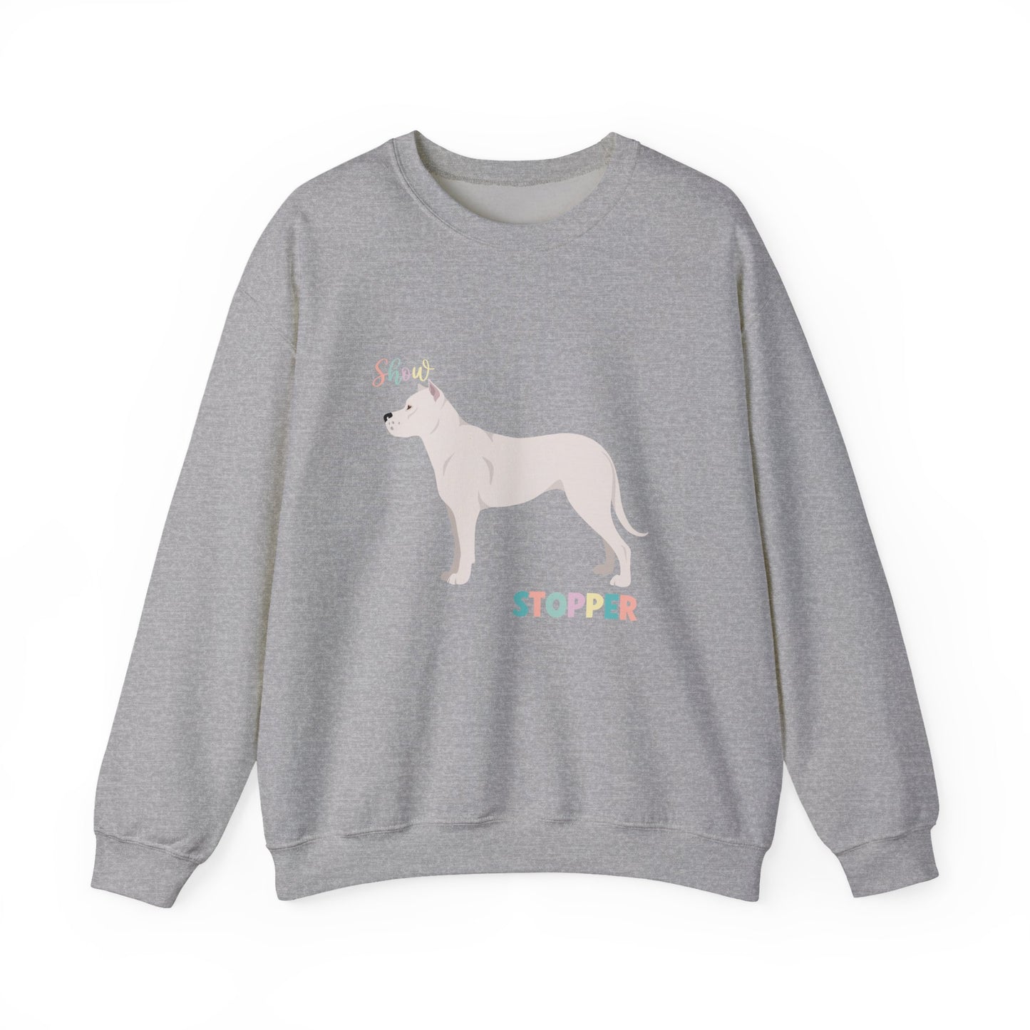 Dogo Argentino Dog Unisex Heavy Blend Crewneck Sweatshirt