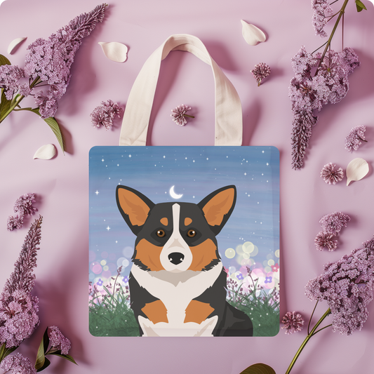 Pembroke Welsh Corgi Dog Tote Bag 13x13