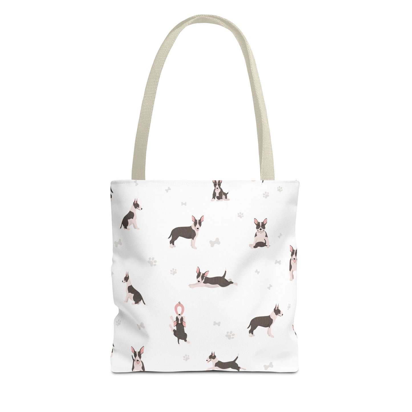 Bull Terrier Dog Tote Bag, Bull Terrier Dog Mom Gift