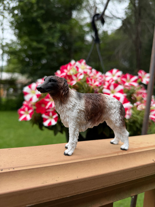 Borzoi Dog Figurine