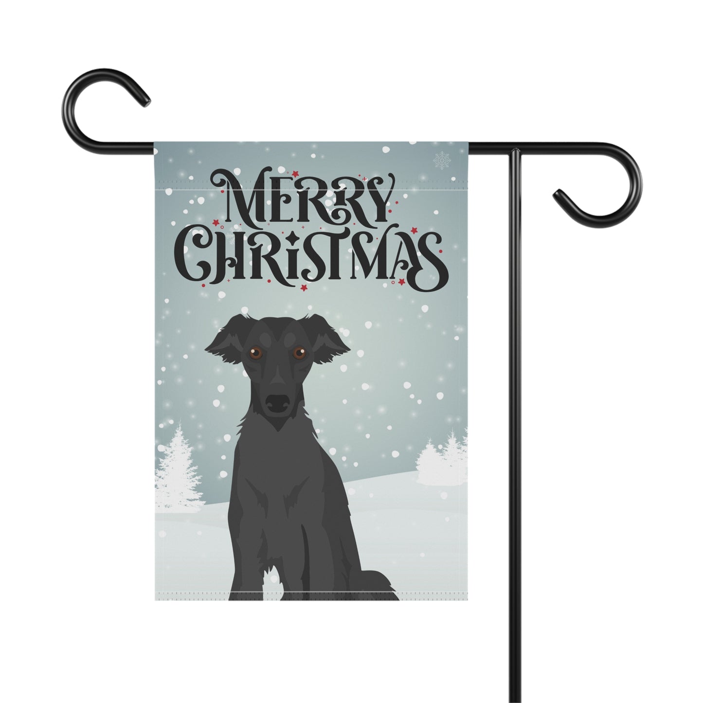 Silken Windhound Dog Garden Flag