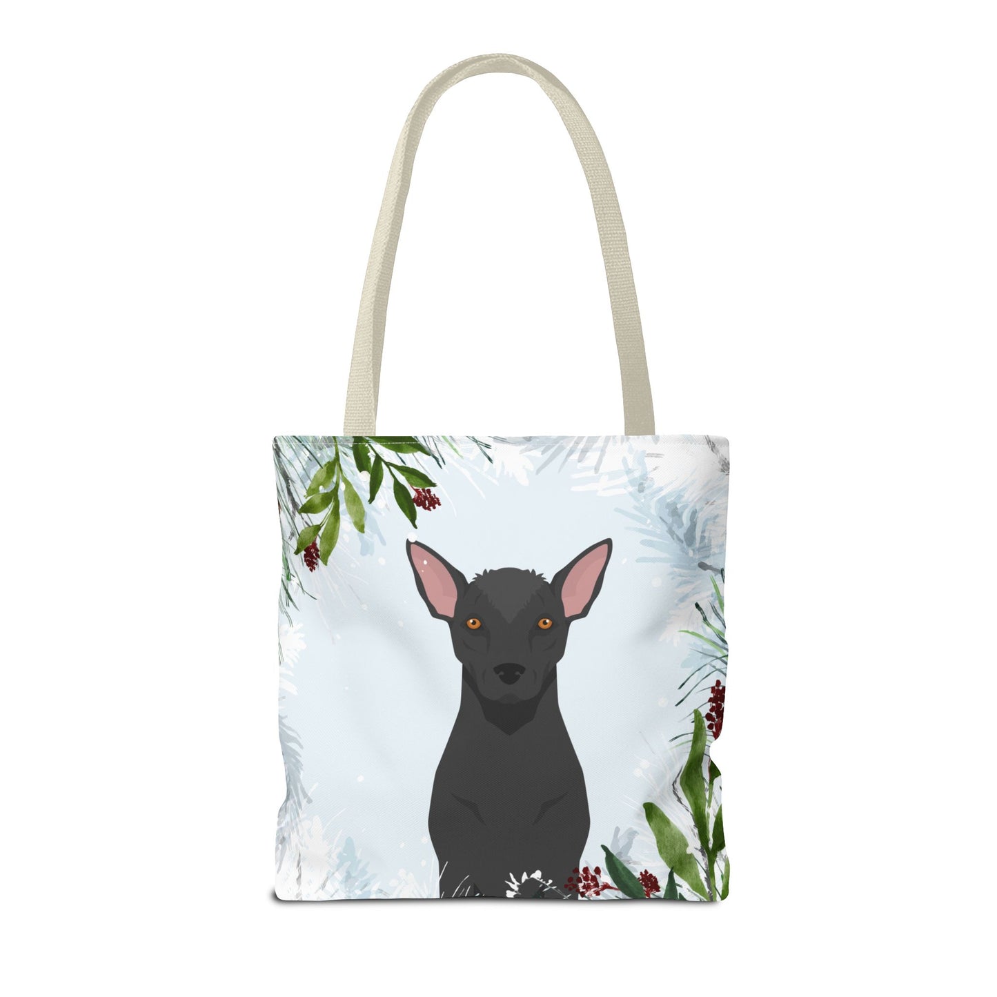 Xoloitzcuintli Dog Christmas Holiday Tote Bag 16x16