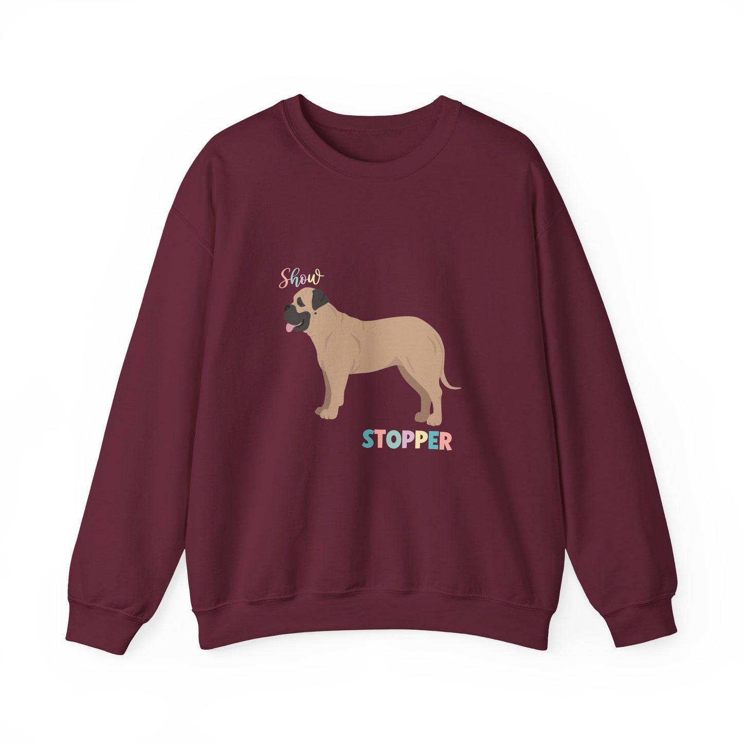 Mastiff Dog Unisex Heavy Blend Crewneck Sweatshirt