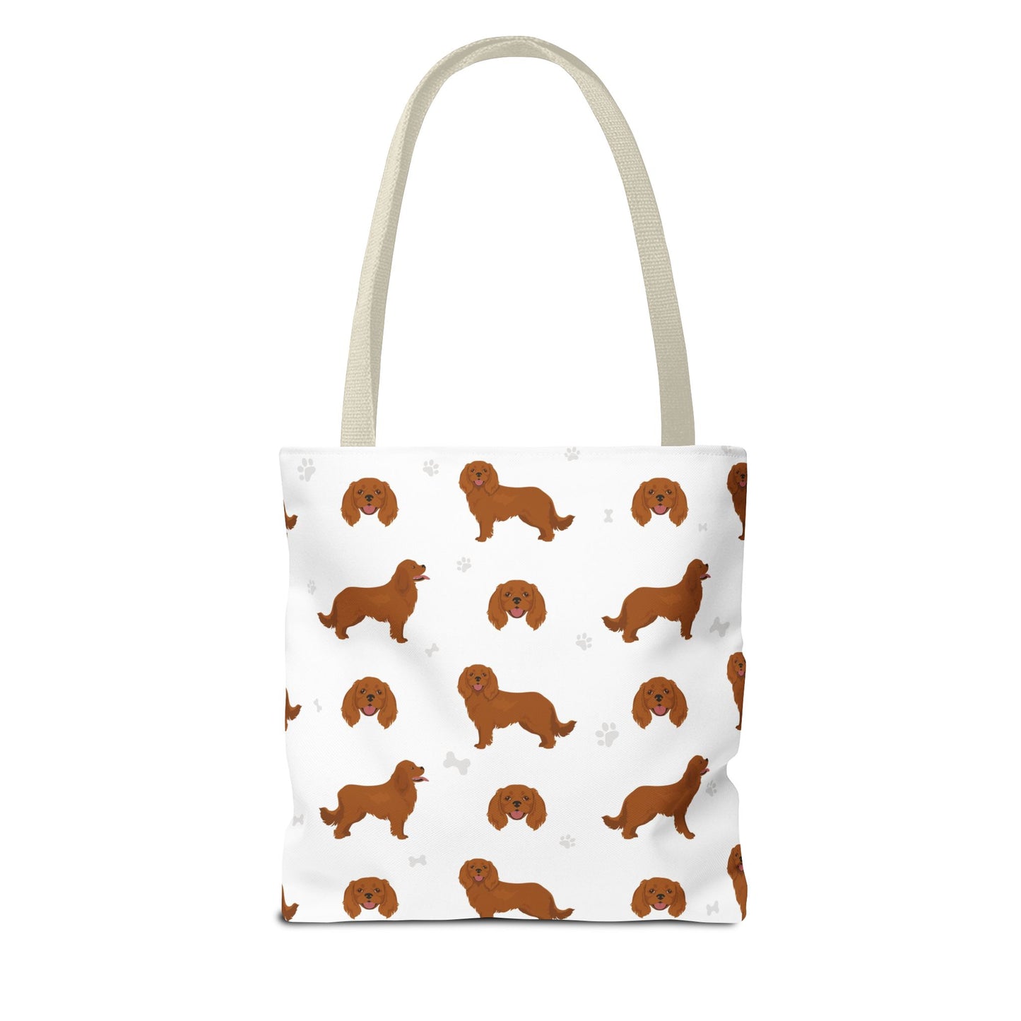 Cavalier King Charles Spaniel Dog Tote Bag