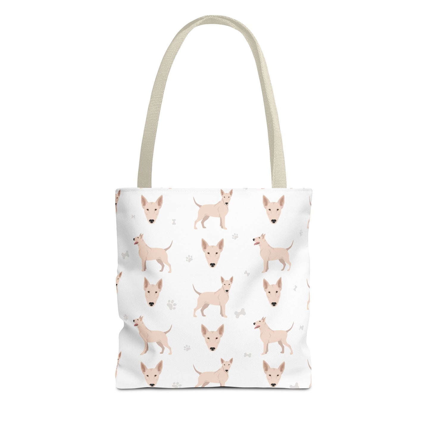 Bull Terrier Dog Tote Bag, Bull Terrier Dog Mom Gift