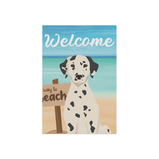 Dalmatian Dog Garden Flag