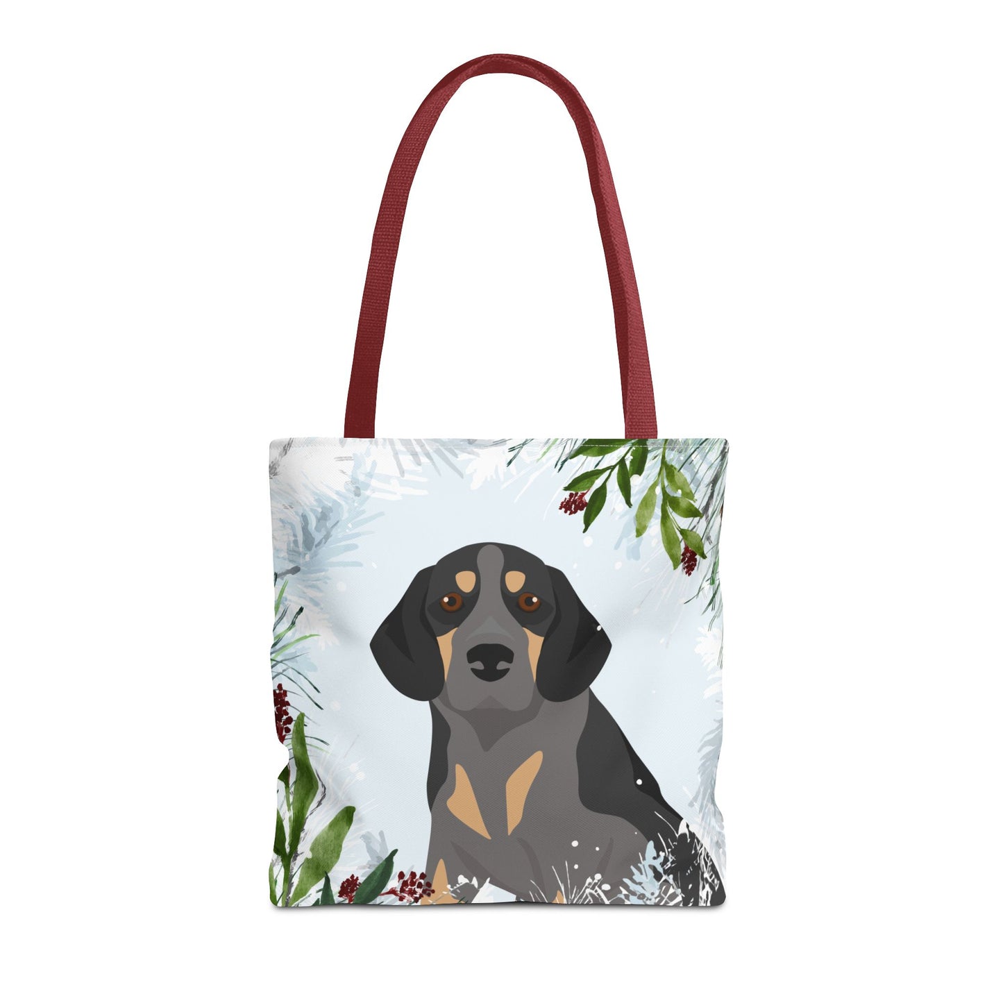 Beagle Dog Christmas Holiday Tote Bag 16x16